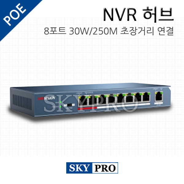 IP CCTV NVR 허브 4/8/16/24포트